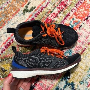Adidas by Stella McCartney Boost sneakers, with animal print, GUC, size 5